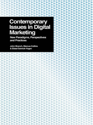 cover image of Contemporary Issues in Digital Marketing